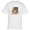View Image 1 of 2 of Hanes Authentic T-Shirt - Full Color - White - 24 hr