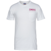 View Image 1 of 2 of Bayside Union Made Pocket T-Shirt - White