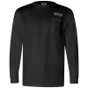 View Image 1 of 1 of Bayside LS Pocket T-Shirt - Colors