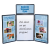 View Image 1 of 1 of Show N Write Tabletop Display - 6 feet - Full Color