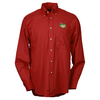 View Image 1 of 1 of Soil Release Button Down Poplin Shirt - Men's