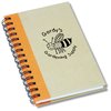 View Image 1 of 3 of Mini Recycled Color Spine Notebook - Closeout