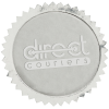 View Image 1 of 2 of Embossed Seal by the Roll - Circle - Pinked Edge - 1-1/4"