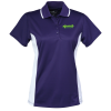 View the Tipped Colorblock Wicking Polo - Ladies' - Embroidered