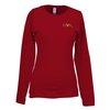 View Image 1 of 2 of Gildan Softstyle LS T-Shirt - Ladies' - Emb - Colors