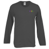 View Image 1 of 1 of Gildan Softstyle LS T-Shirt - Men's - Colors - Embroidered