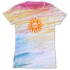 View Image 1 of 1 of Blue 84 Juniors' Burnout Sublimated Tee - Streaky