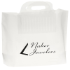 View the Soft Bridge Handle Plastic Bag - 10" x 14"