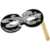 View Image 1 of 1 of Round Mask with Stick - Colors