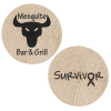 View Image 1 of 1 of Wooden Nickel - Survivor