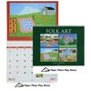 View Image 1 of 2 of Folk Art Calendar - Spiral