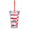 View Image 1 of 1 of Slurpy Tumbler with Crazy Straw - 16 oz.
