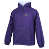 View Image 1 of 1 of Packable Flannel Lined Pullover - Embroidered