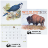 View Image 1 of 3 of Wildlife Trek Calendar - Stapled