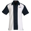 View Image 1 of 1 of Harriton Two-Tone Bahama Cord Camp Shirt