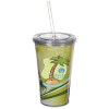 View Image 1 of 1 of Spirit Insert Tumbler with Straw - 16 oz.