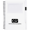View Image 1 of 6 of Business Card Notebook with Pen - Opaque - 24 hr