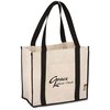 View Image 1 of 3 of Jute Non-woven Renew Compartment Tote - Closeout