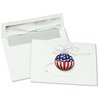 View Image 1 of 4 of Patriotic Ornament Greeting Card -