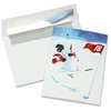 View Image 1 of 4 of Winter Bogey Greeting Card