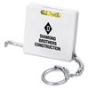 View Image 1 of 1 of Square Tape Measure/Key Tag - Closeout