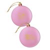 View Image 1 of 1 of Flat Ornament - Present - Happy Holidays