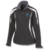 View Image 1 of 2 of Colorblock Soft Shell Jacket - Ladies'
