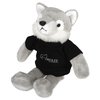 View Image 1 of 1 of Mascot Beanie Animal - Wolf