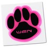 View Image 1 of 1 of Reflective Sticker - Paw - 2" Dia.