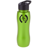 View Image 1 of 3 of ShimmerZ Slim Grip Bottle with Flip Straw Lid - 25 oz.
