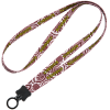 View Image 1 of 2 of Dye-Sublimated Stretchy Lanyard - 3/4" - 32"