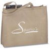 View Image 1 of 1 of Gusseted Polypropylene Tote - 20" x 16" - Closeout
