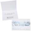View Image 1 of 6 of Silver Snowflakes in Snow Greeting Card