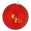 View Image 1 of 3 of 4" Shatterproof Ornament - 24 hr