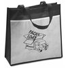 View Image 1 of 2 of Billboard Laminated Tote - 24 hr
