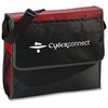 View Image 1 of 3 of Laminated Messenger Bag - 24 hr