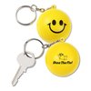 View Image 1 of 1 of Squishy Key Tag - Smiley Face