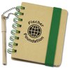 View Image 1 of 3 of Bright Line Recycled Jotter w/Recycled Pen