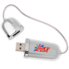 View Image 1 of 4 of Duo USB Drive with Hub - 1GB