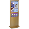 View Image 1 of 4 of Convex Deluxe Floor Poster Stand