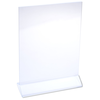 View Image 1 of 2 of Countertop Sign Holder - 11" x 8-1/2" - Blank