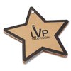 View Image 1 of 3 of V Natural Kraft Jotter - Star - Closeouts
