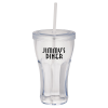 View Image 1 of 2 of Fountain Soda Tumbler with Straw - 16 oz.