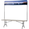 View Image 1 of 4 of Tabletop Banner System - 8'