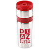 View Image 1 of 3 of Steel Belted Travel Tumbler - 14 oz.
