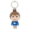 View Image 1 of 3 of Ball USB People - 1GB - Male