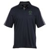 View Image 1 of 2 of Smooth Knit Performance Color Block Polo - Men's
