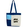 View Image 1 of 1 of Color Block Tote - Closeout