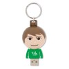 View Image 1 of 3 of Ball USB People - 8GB - Male
