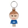 View Image 1 of 3 of Ball USB People - 4GB - Female